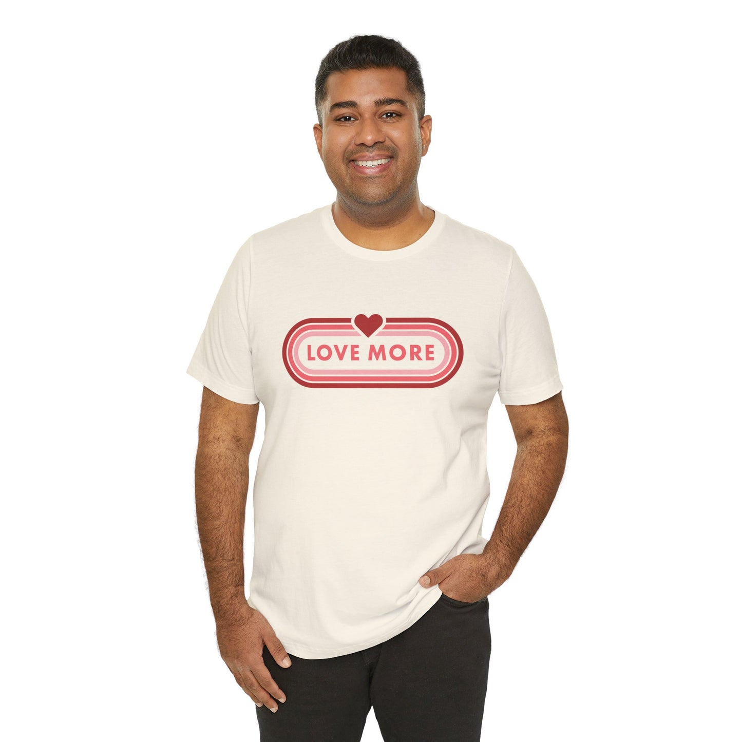 Love More (Retro) Short Sleeve Tee