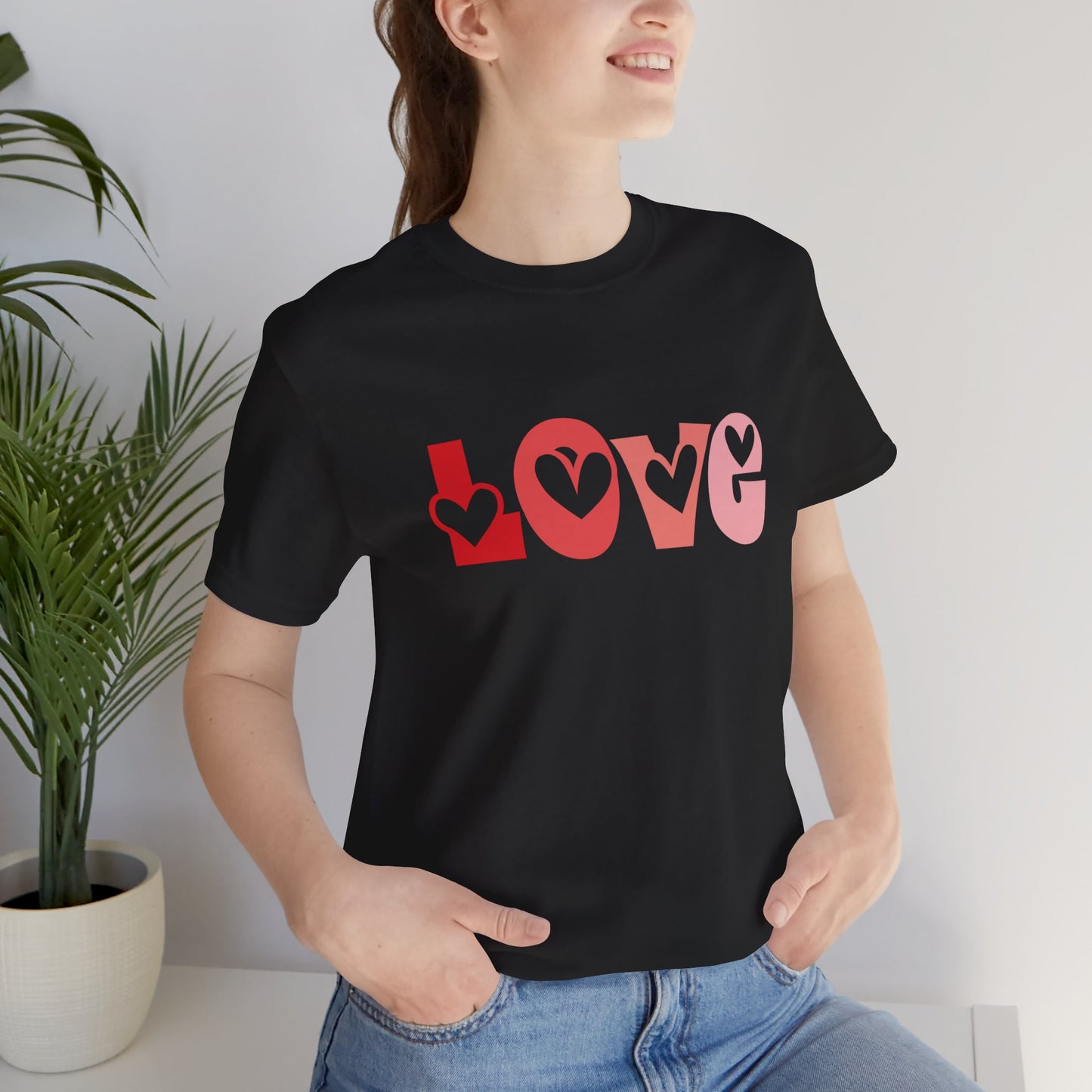 Love Hearts Short Sleeve Tee