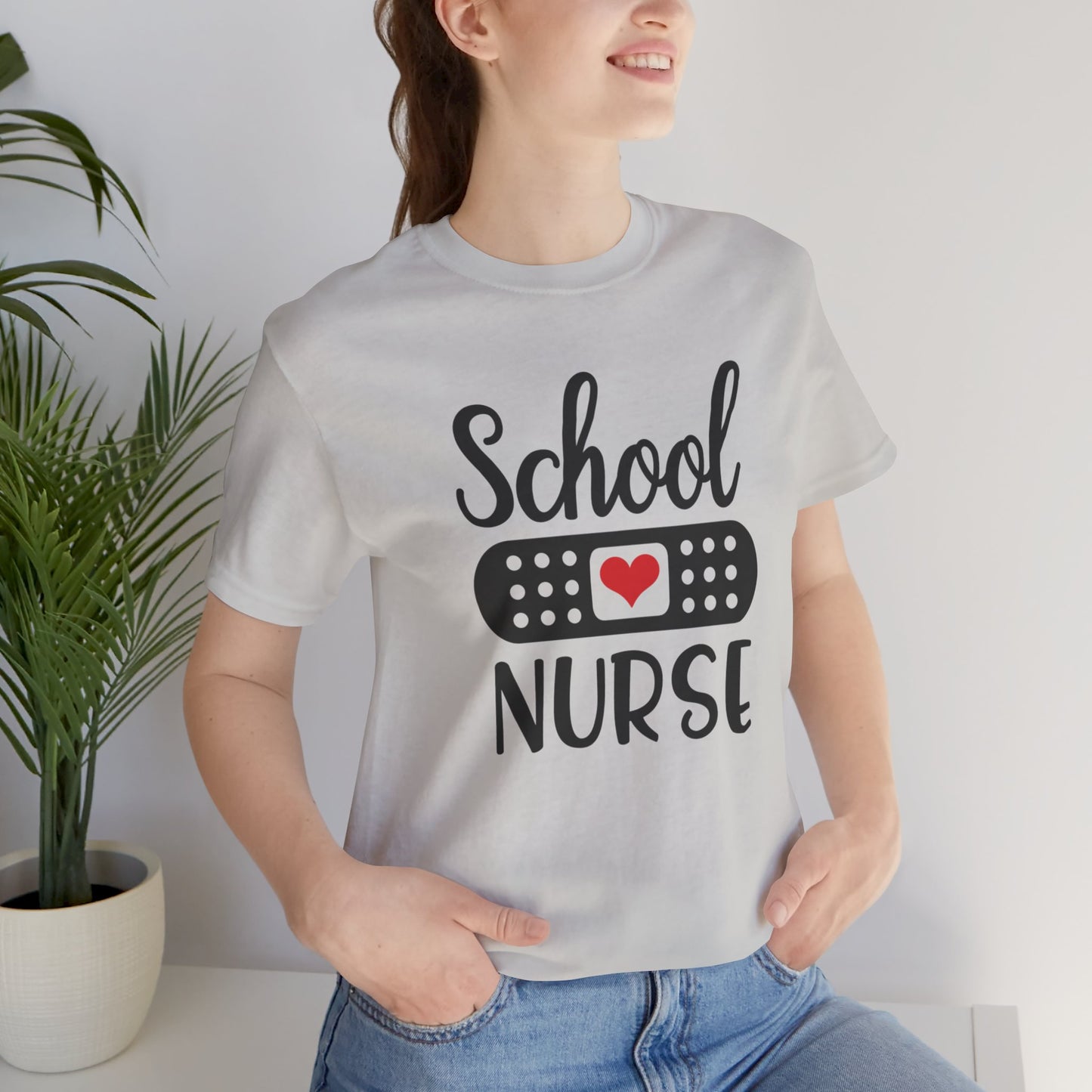 School Nurse (Black) Short Sleeve Tee