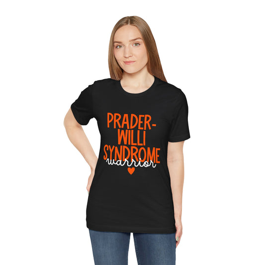 Prader-Willi Syndrome Warrior Short Sleeve Tee