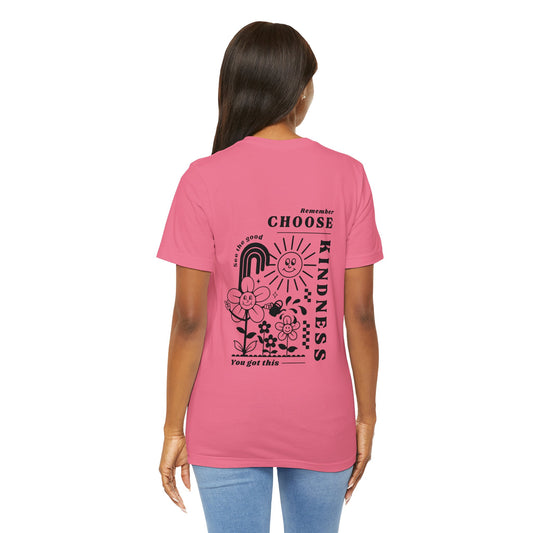 Choose Kindness Front/Back Short Sleeve Tee