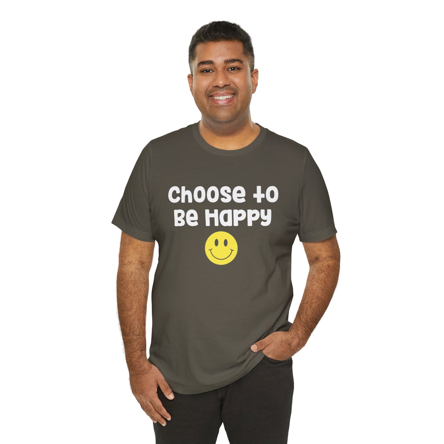 Choose To Be Happy Short Sleeve Tee