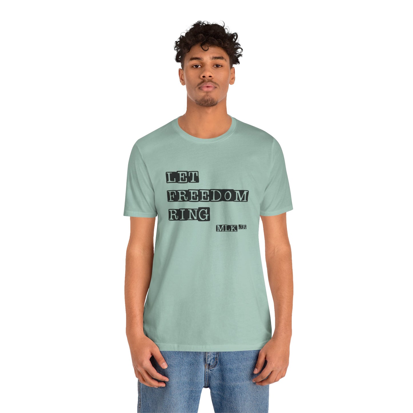 MLK Jr. Let Freedom Ring Short Sleeve Tee