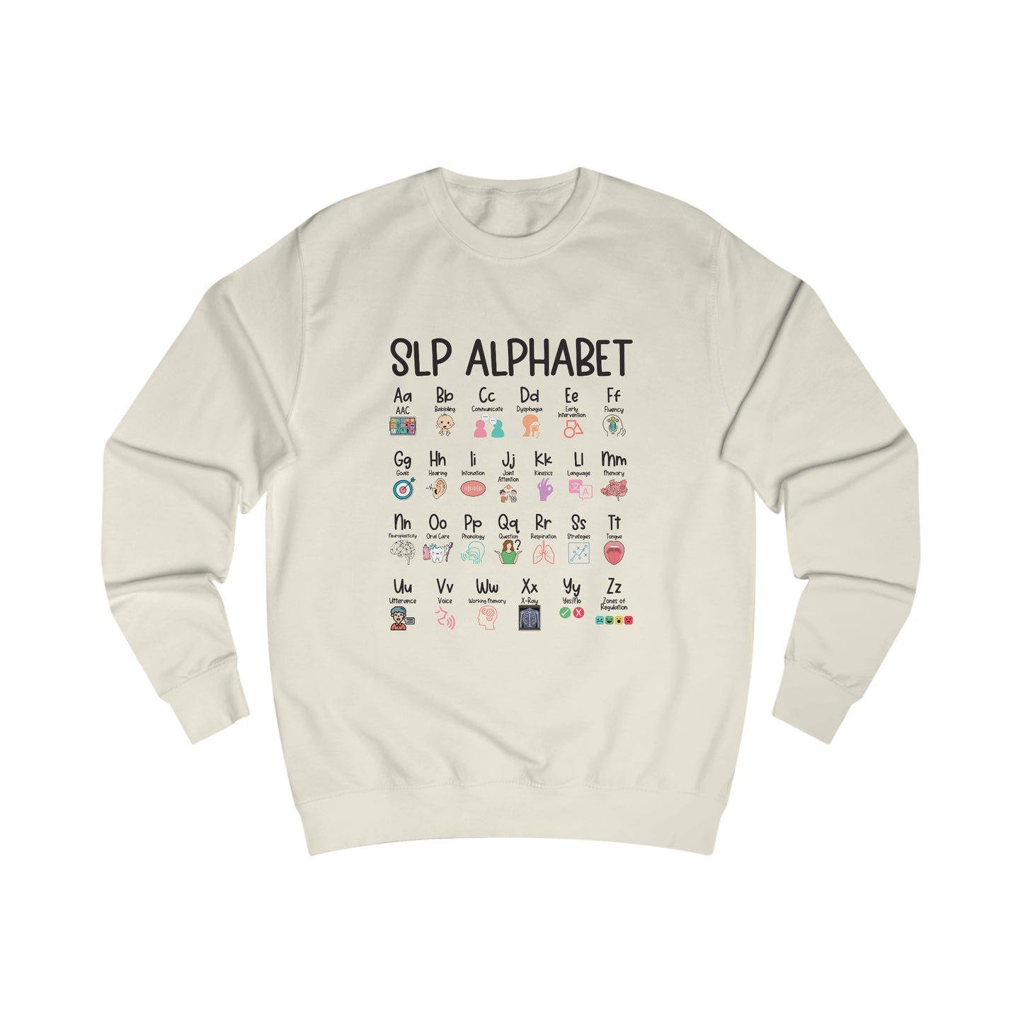 Speech Therapy Alphabet Sweatshirt