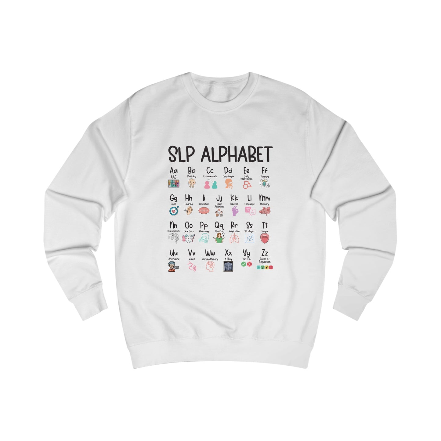 Speech Therapy Alphabet Sweatshirt