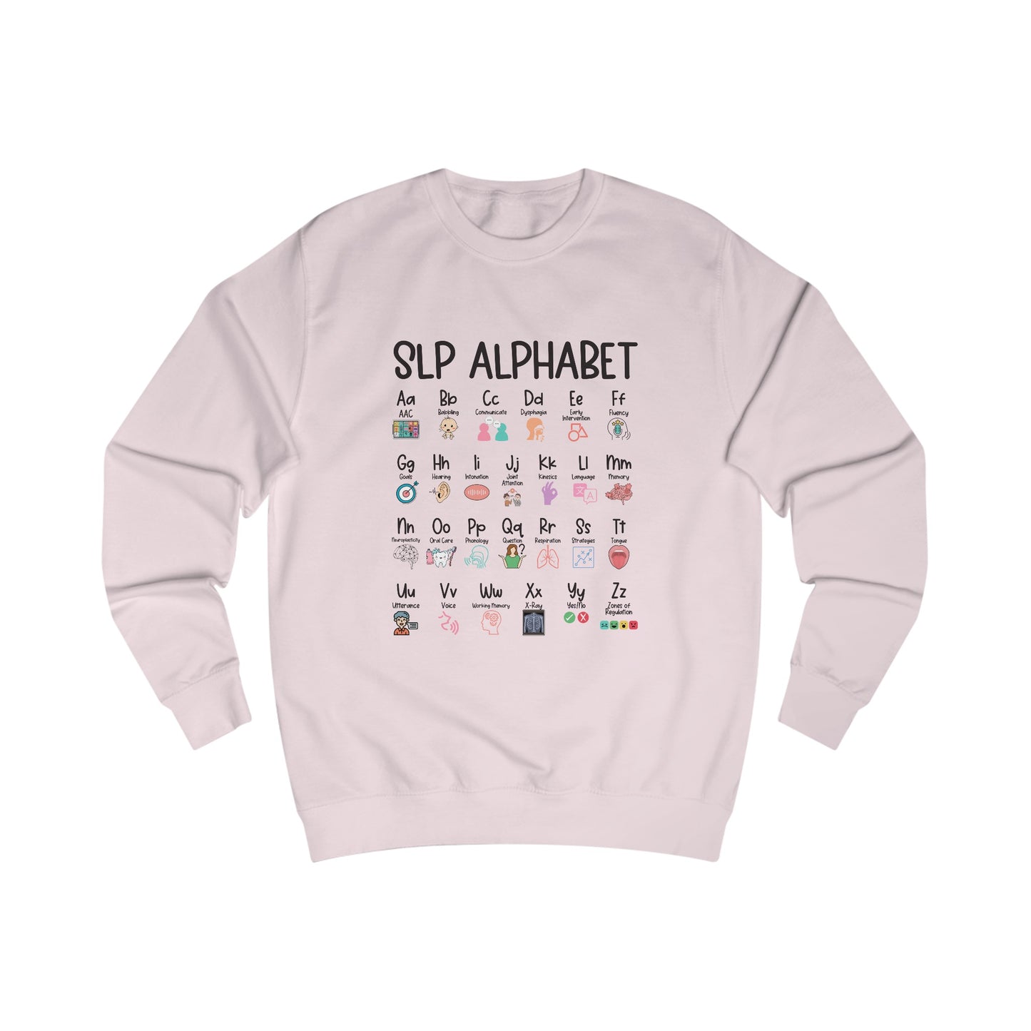 Speech Therapy Alphabet Sweatshirt