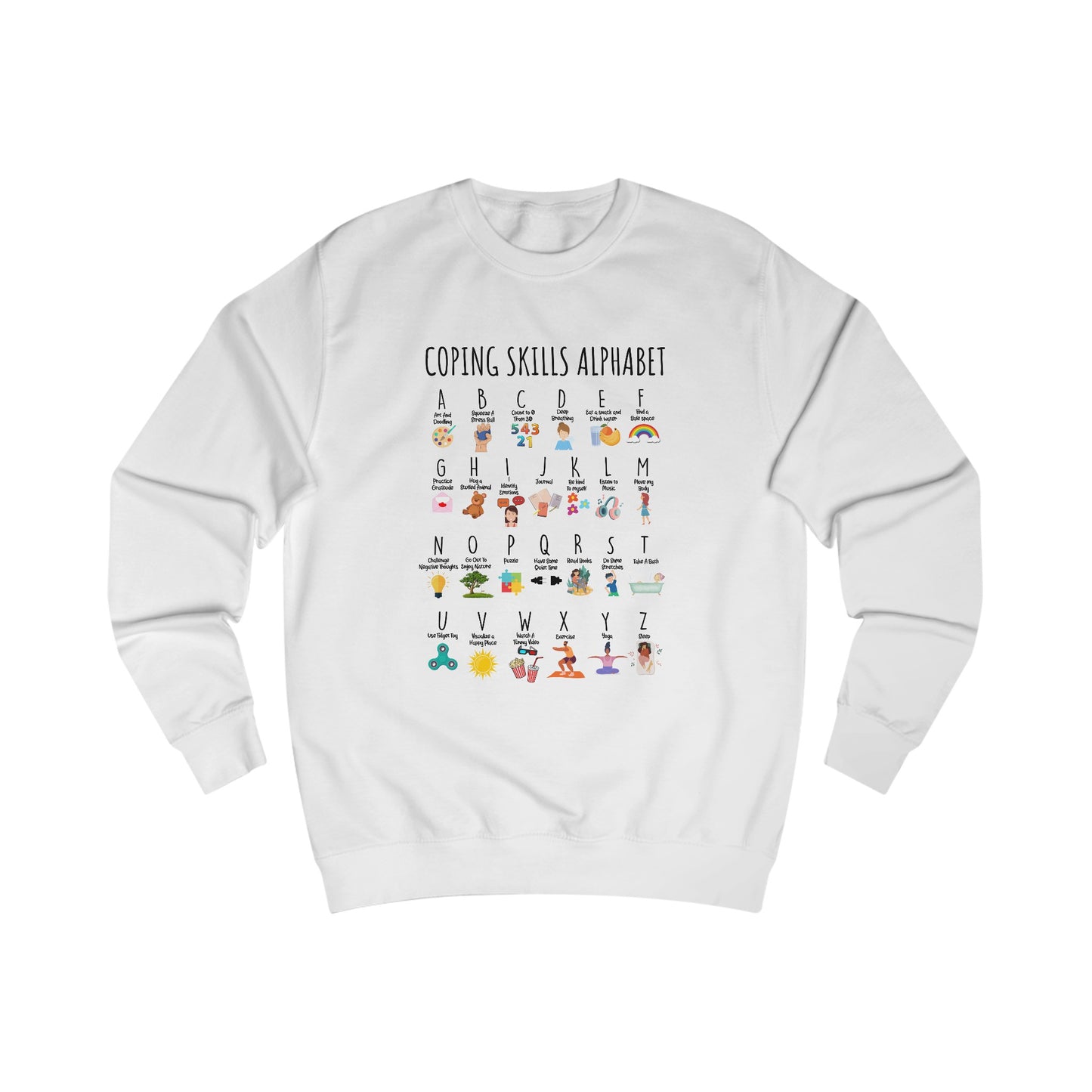 Coping Skills Alphabet Sweatshirt