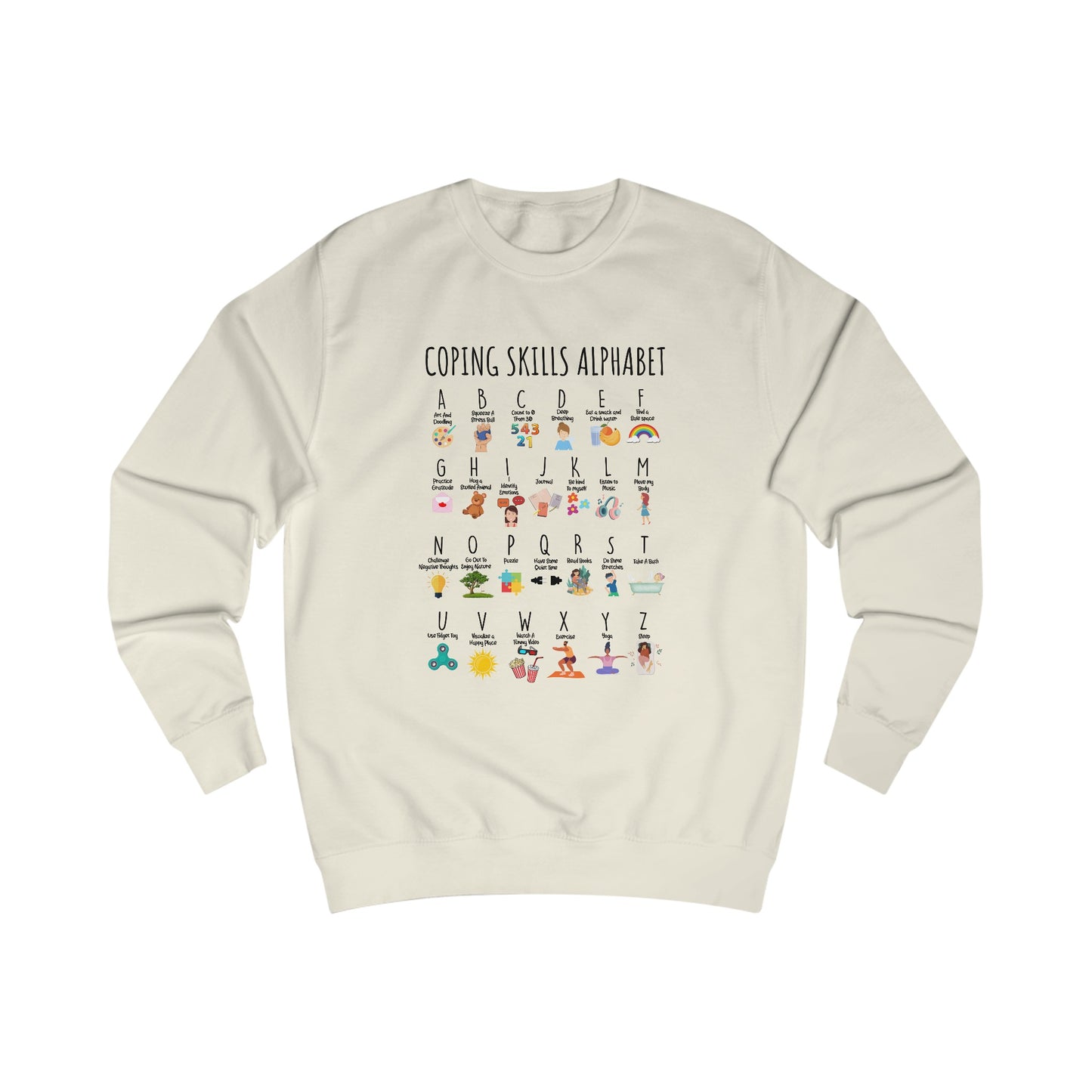 Coping Skills Alphabet Sweatshirt