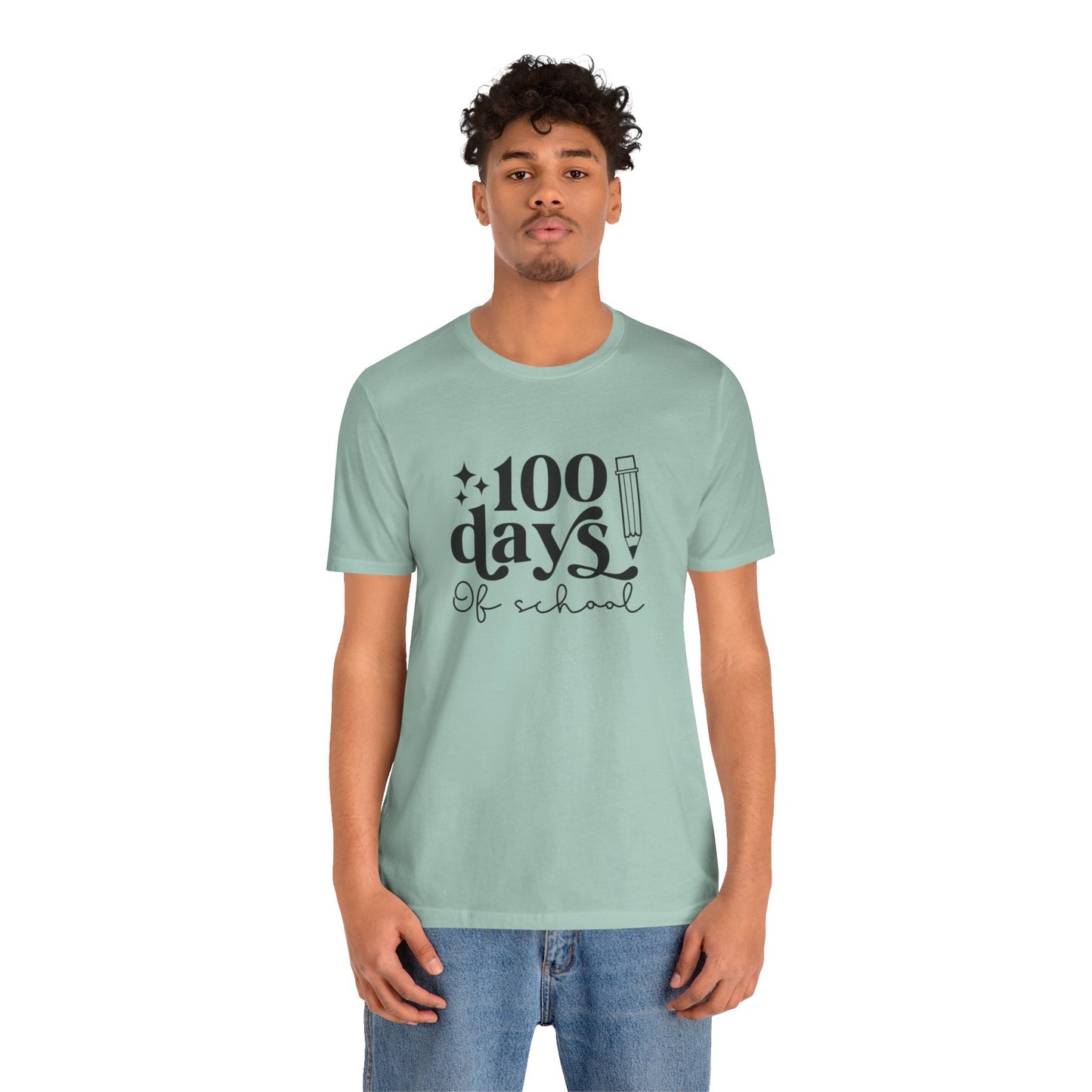 100 Days Of School Short Sleeve Tee