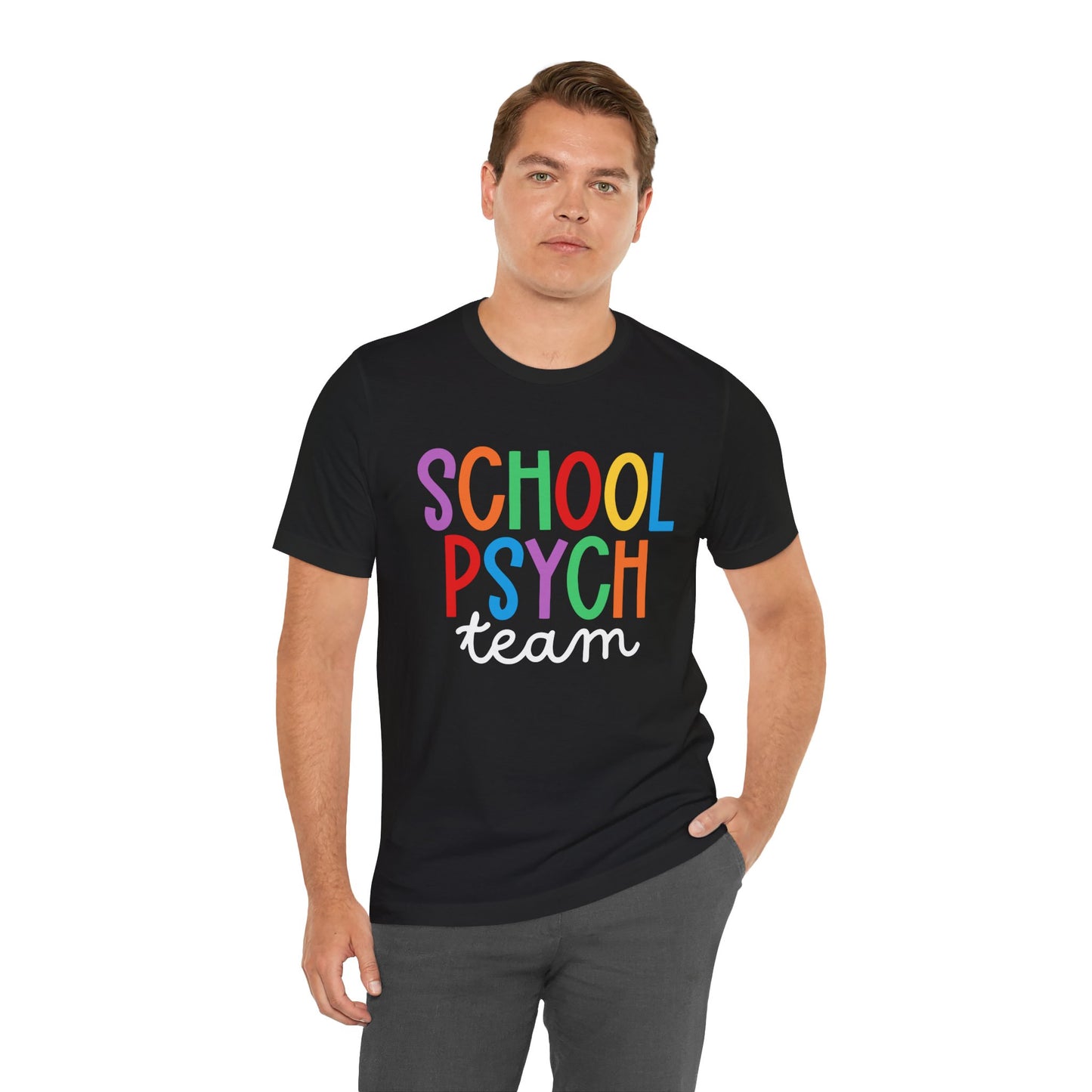 School Psych Team Bright Short Sleeve Tee