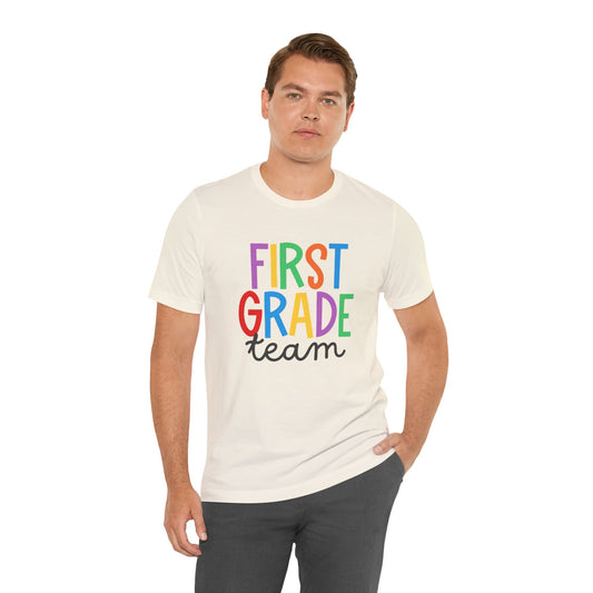 First Grade Team Bright Short Sleeve Tee