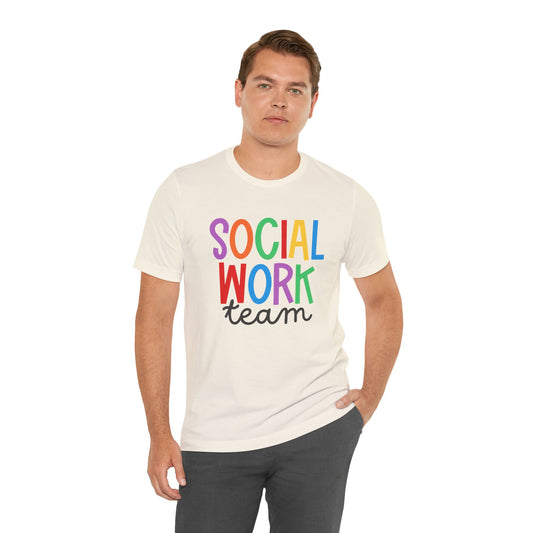 Social Work Team Bright Short Sleeve Tee