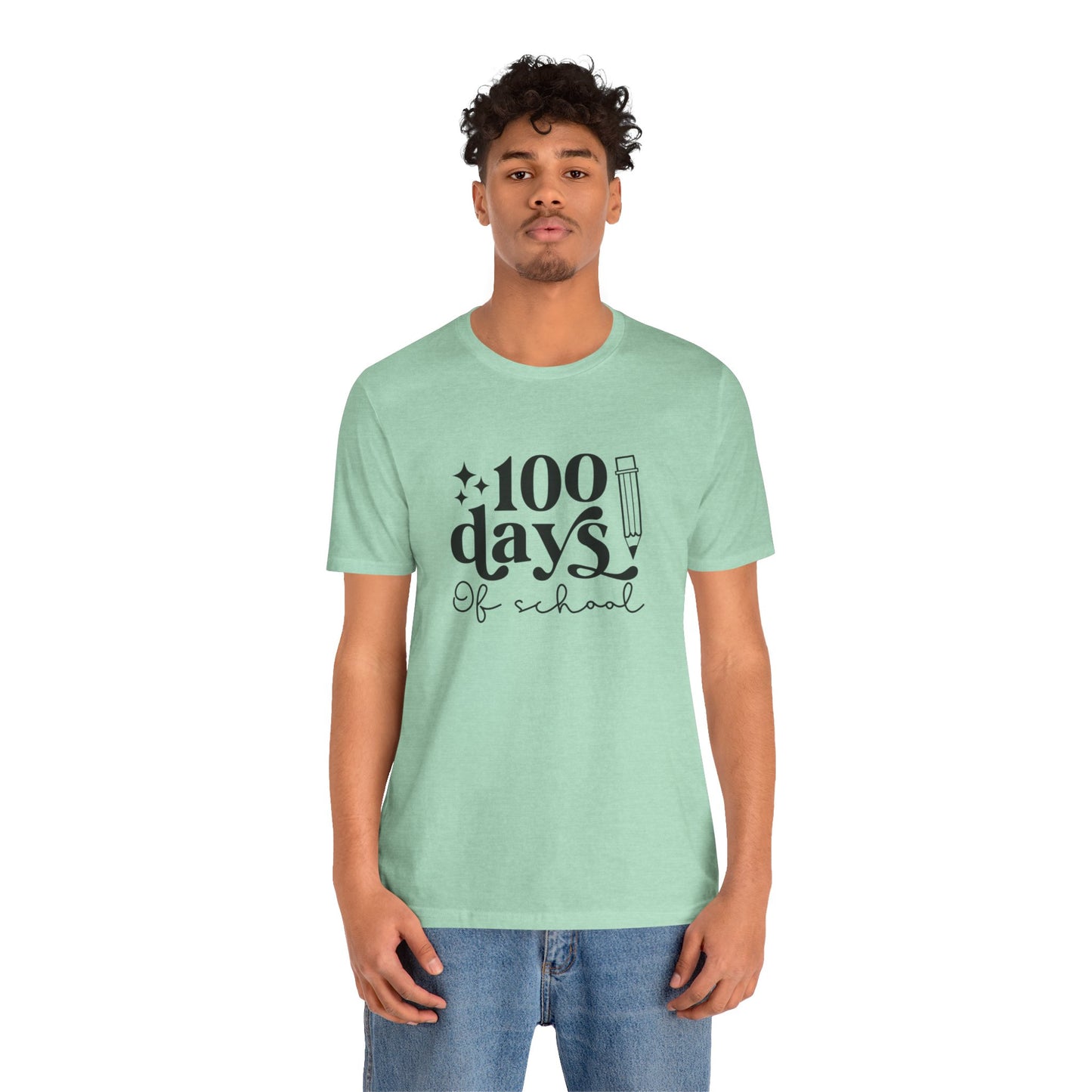 100 Days Of School Short Sleeve Tee