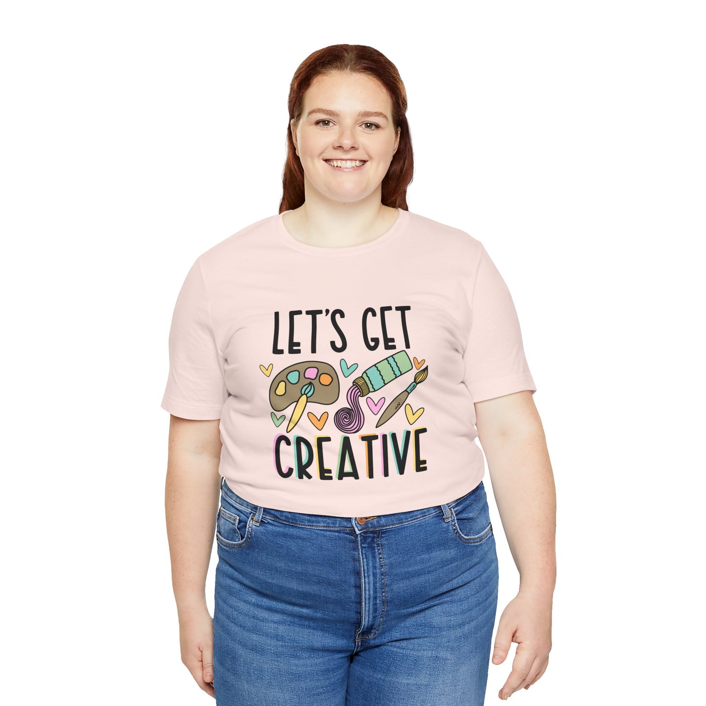 Art Teacher - Let's Get Creative Short Sleeve Tee