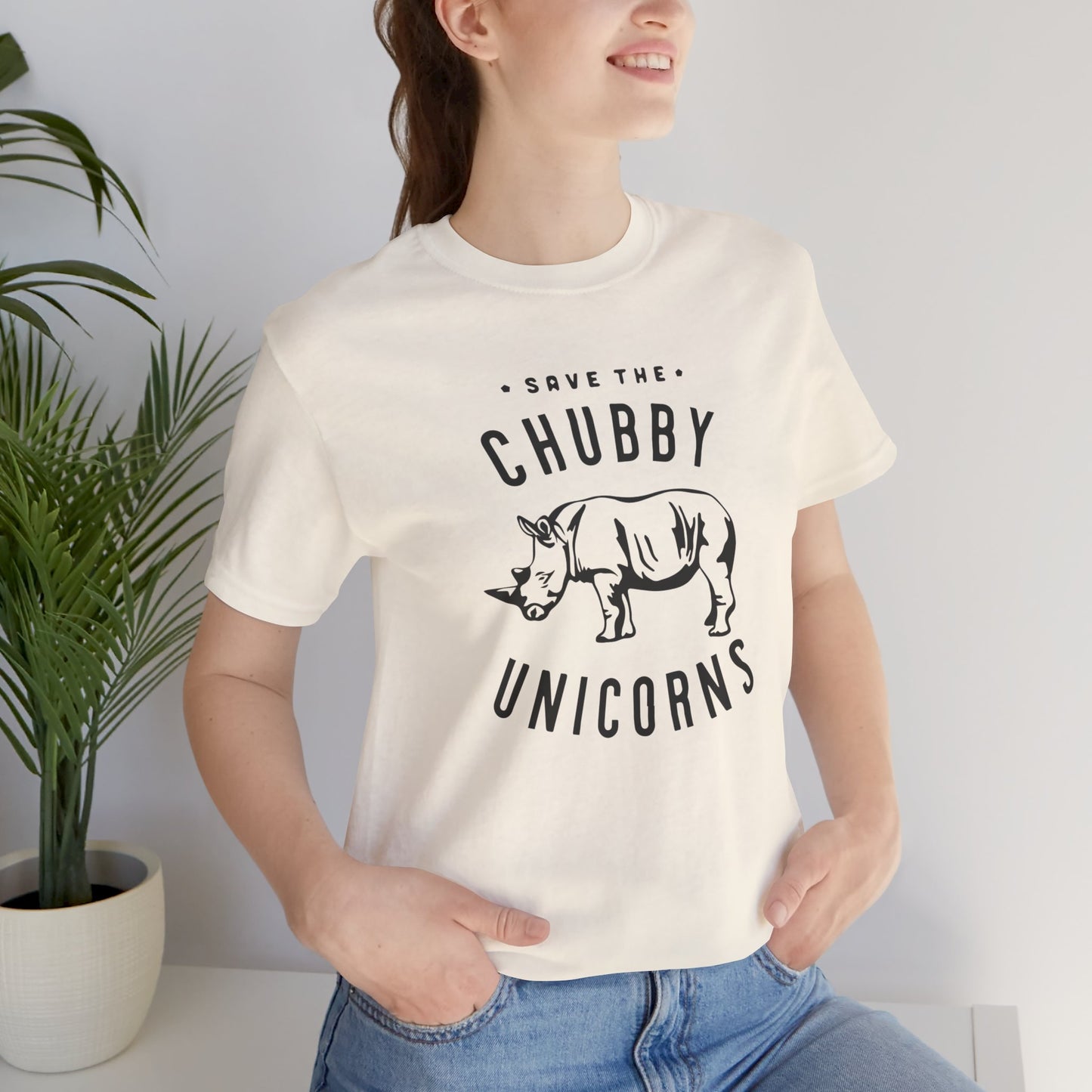 Save The Chubby Unicorns Short Sleeve Tee