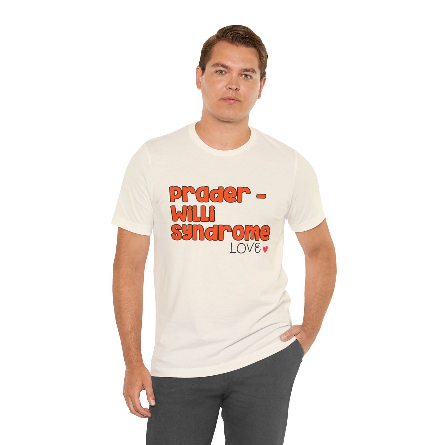 Prader-Willi Syndrome Love Short Sleeve Tee