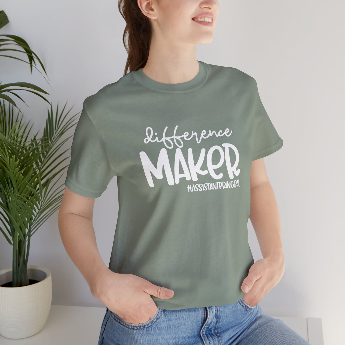 Assistant Principal Difference Maker Short Sleeve Tee