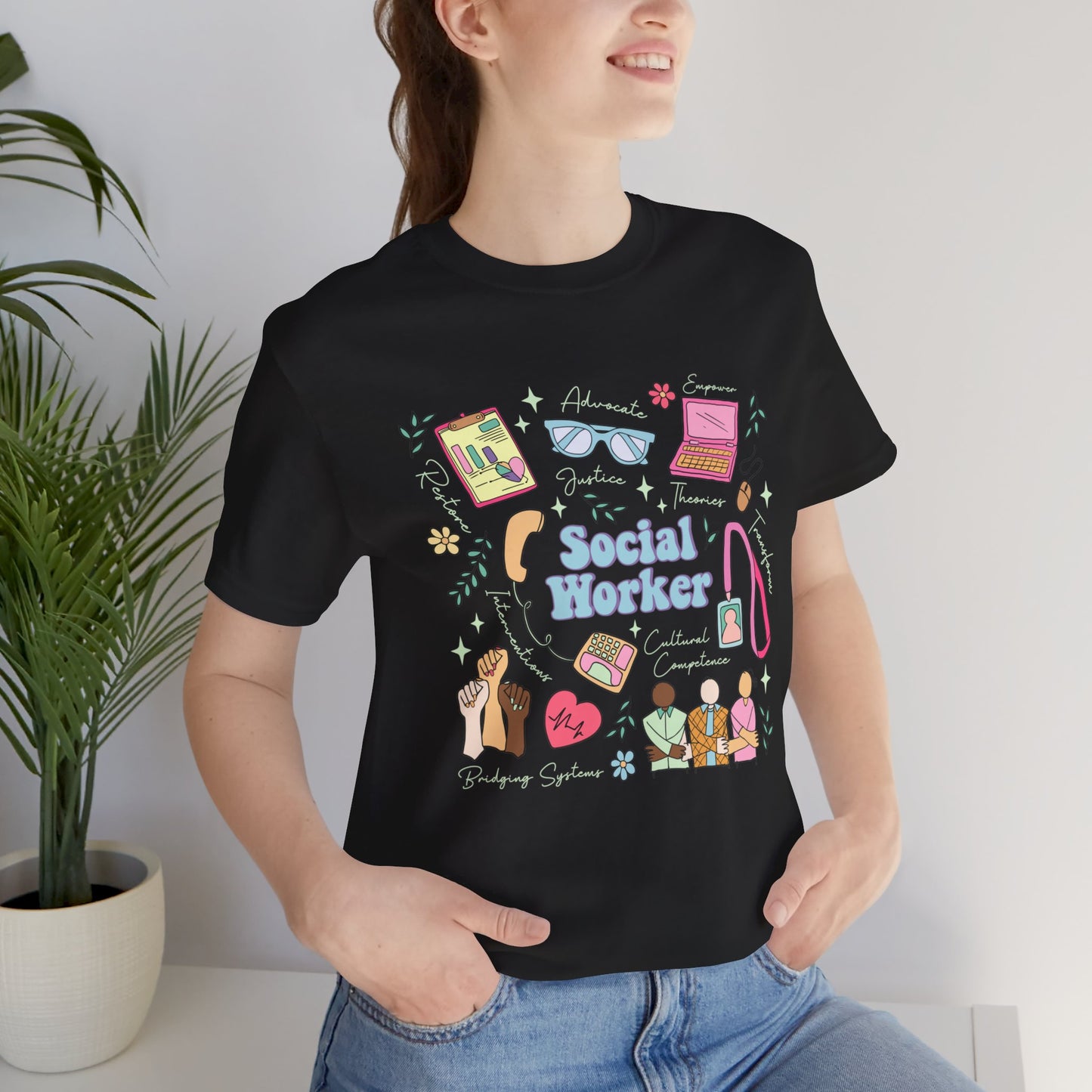 Social Worker Short Sleeve Tee