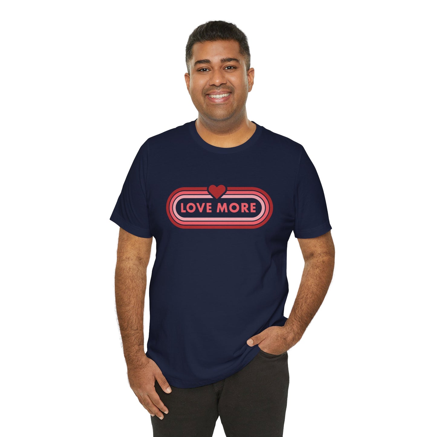 Love More (Retro) Short Sleeve Tee