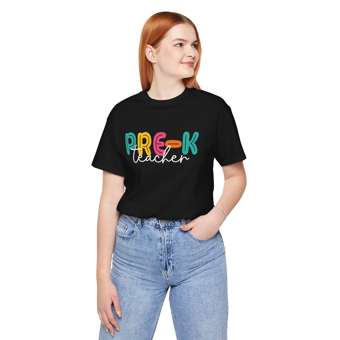 Pre-K Teacher Bubble Short Sleeve Tee