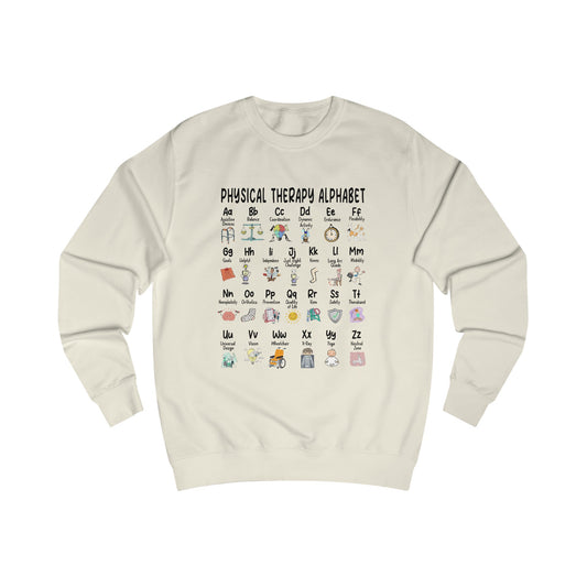 Physical Therapy Alphabet Sweatshirt