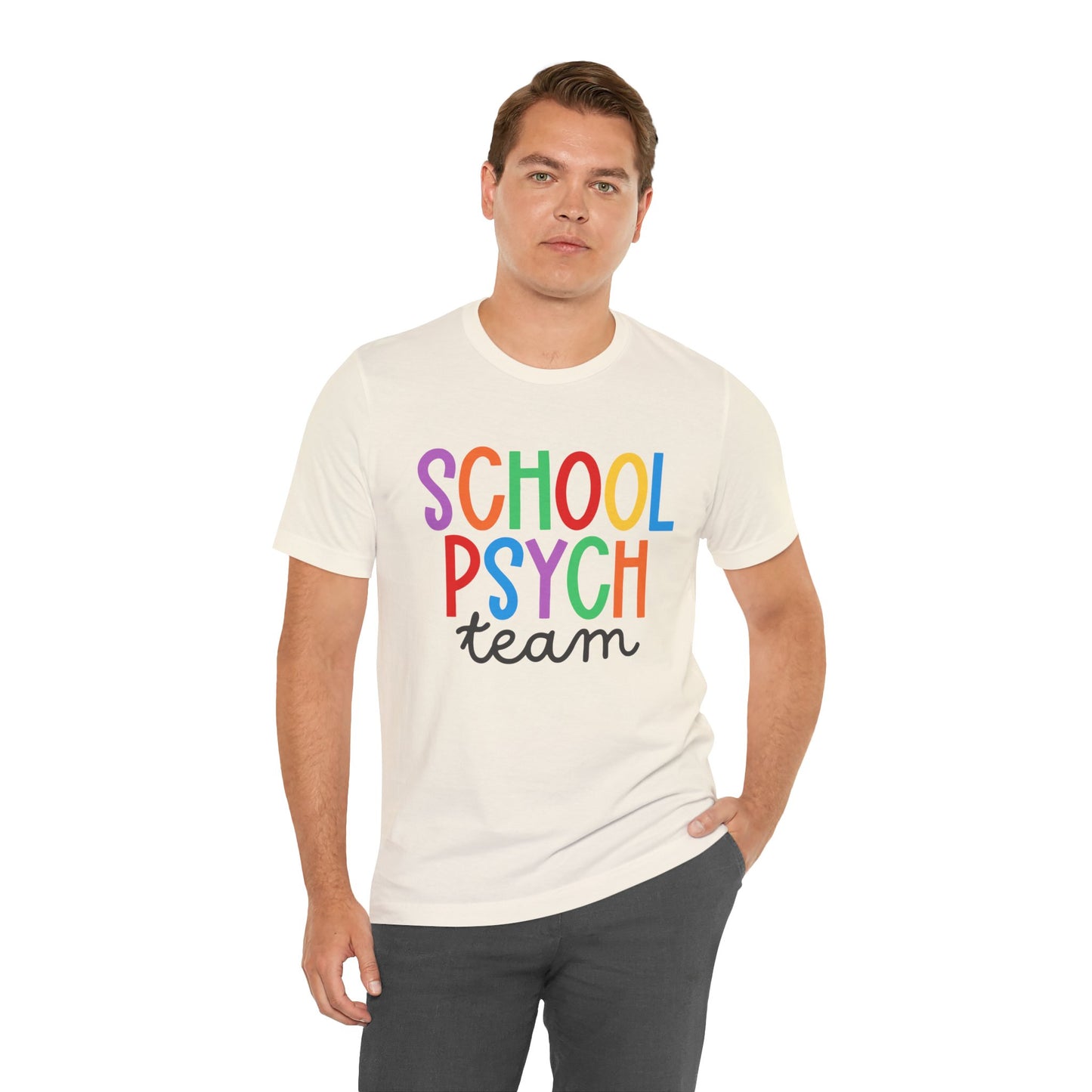 School Psych Team Bright Short Sleeve Tee