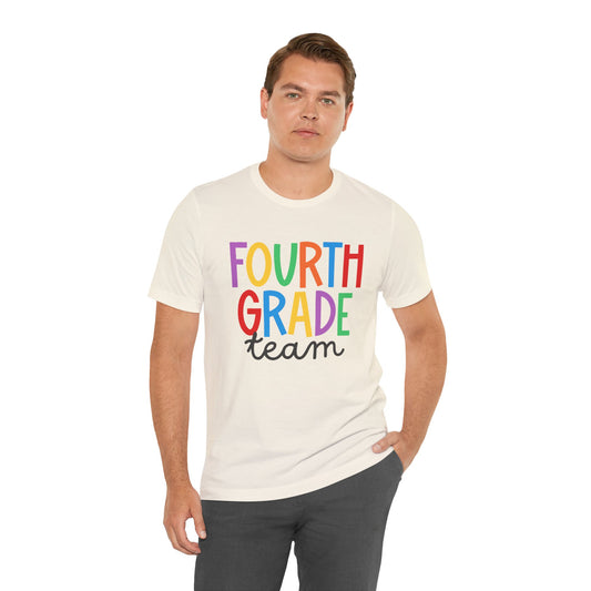 Fourth Grade Team Bright Short Sleeve Tee