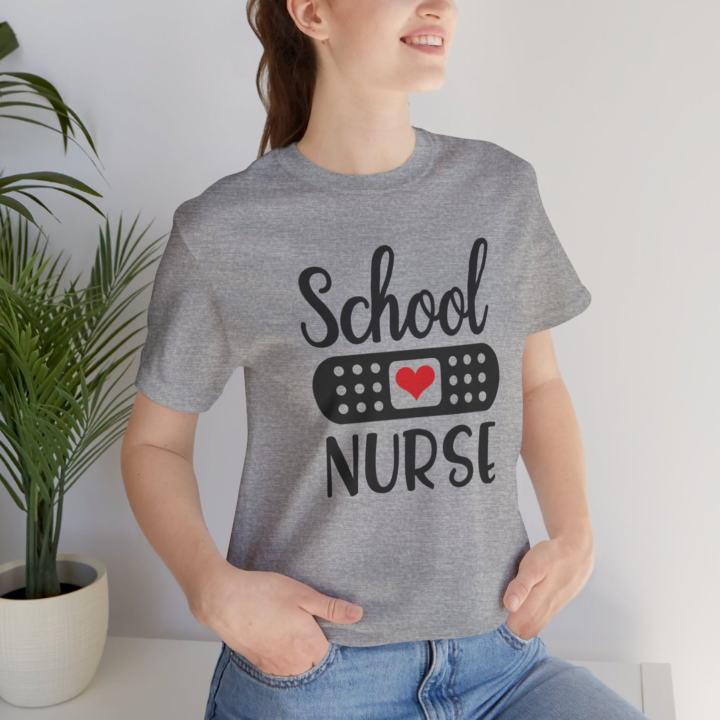 School Nurse (Black) Short Sleeve Tee