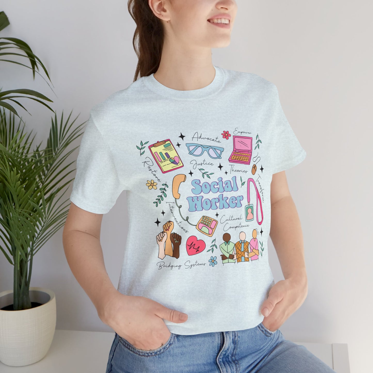 Social Worker Short Sleeve Tee