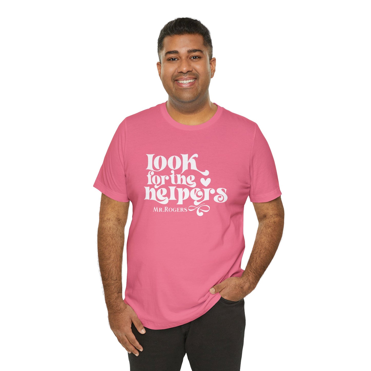 Look For The Helpers (Mr. Rogers) Short Sleeve Tee