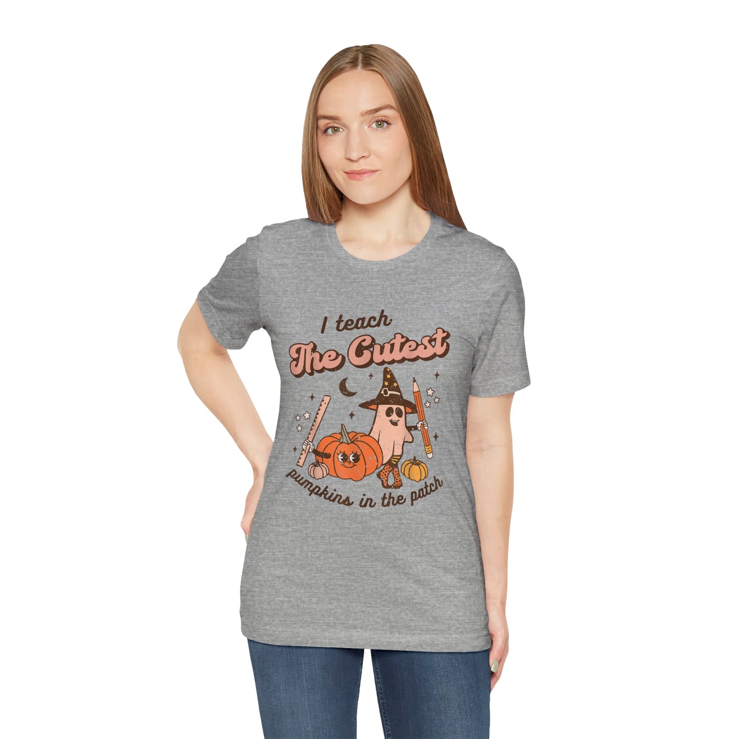 I Teach The Cutest Pumpkins In The Patch Short Sleeve Tee