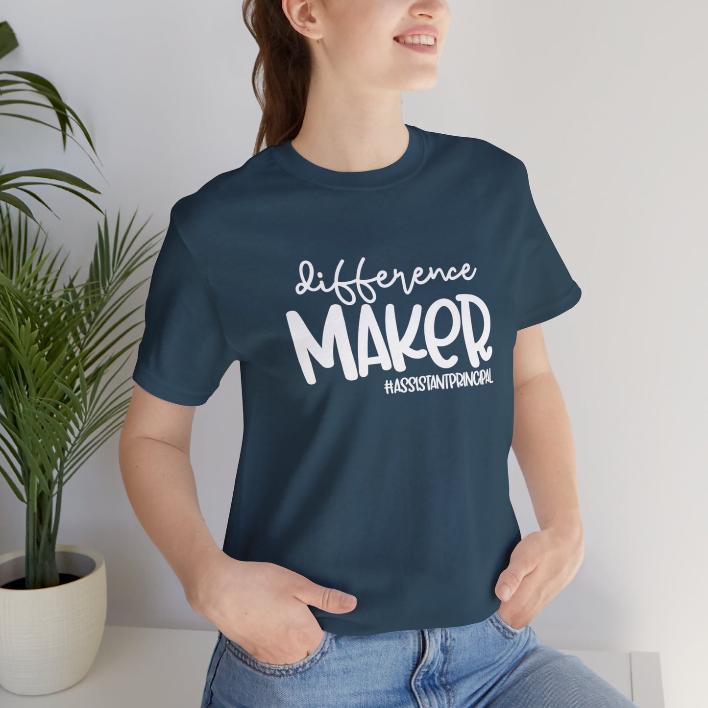 Assistant Principal Difference Maker Short Sleeve Tee