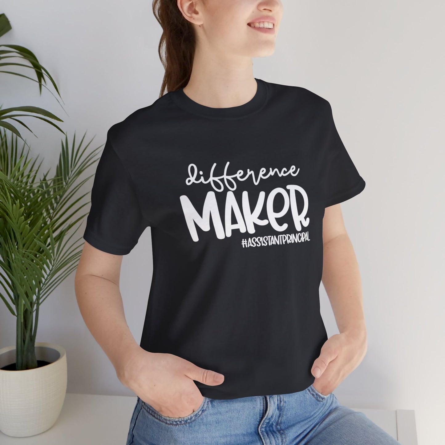 Assistant Principal Difference Maker Short Sleeve Tee