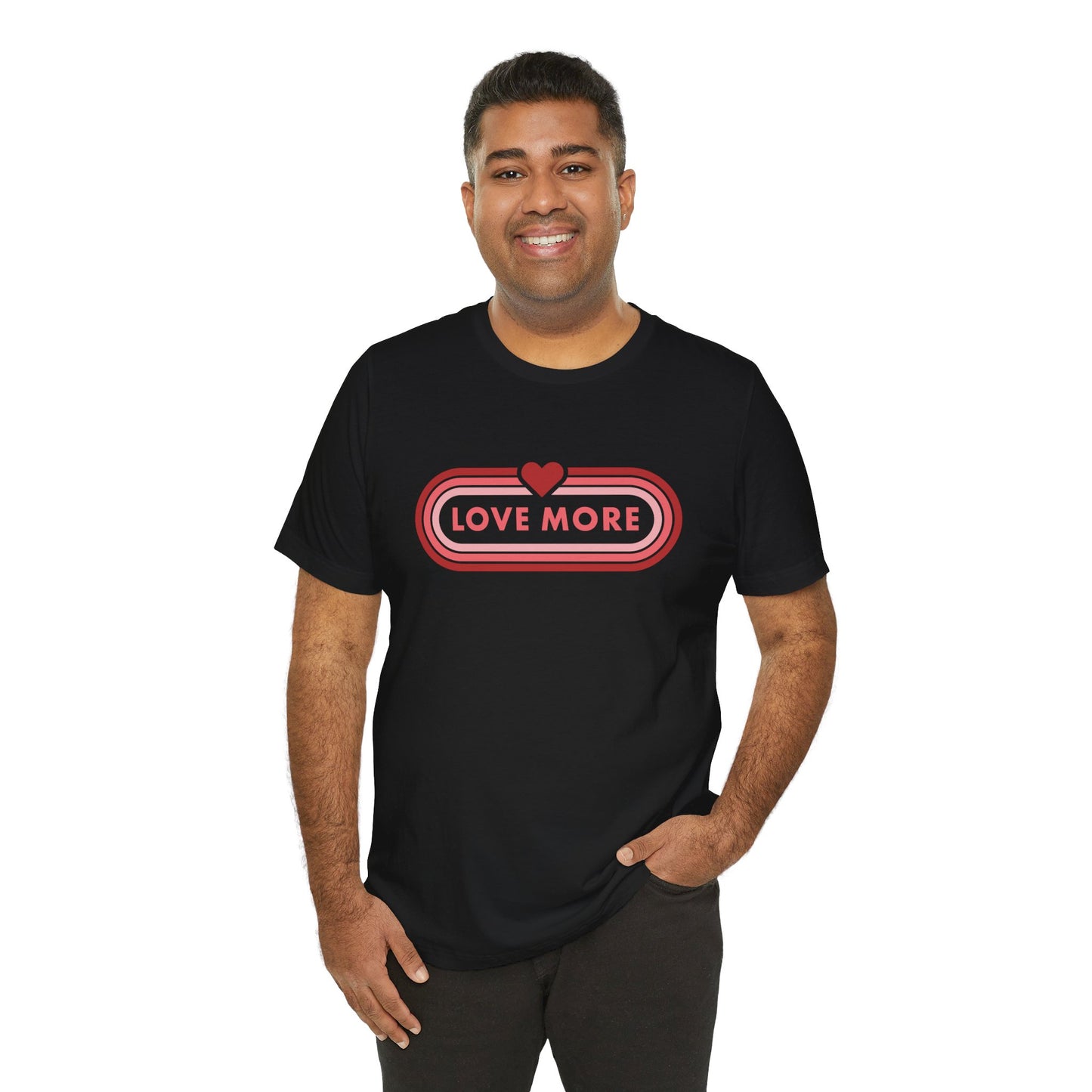 Love More (Retro) Short Sleeve Tee