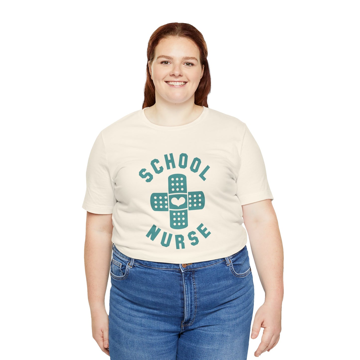 School Nurse (Blue) Short Sleeve Tee