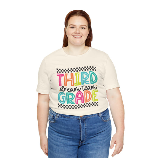 Third Grade Dream Team Short Sleeve Tee