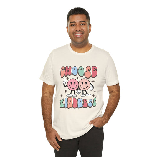 Choose Kindness Smiley Short Sleeve Tee