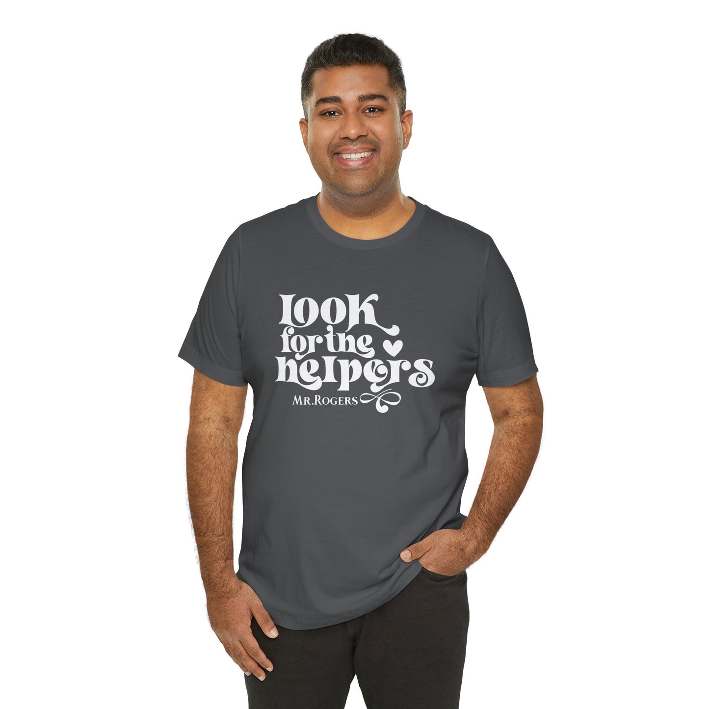 Look For The Helpers (Mr. Rogers) Short Sleeve Tee