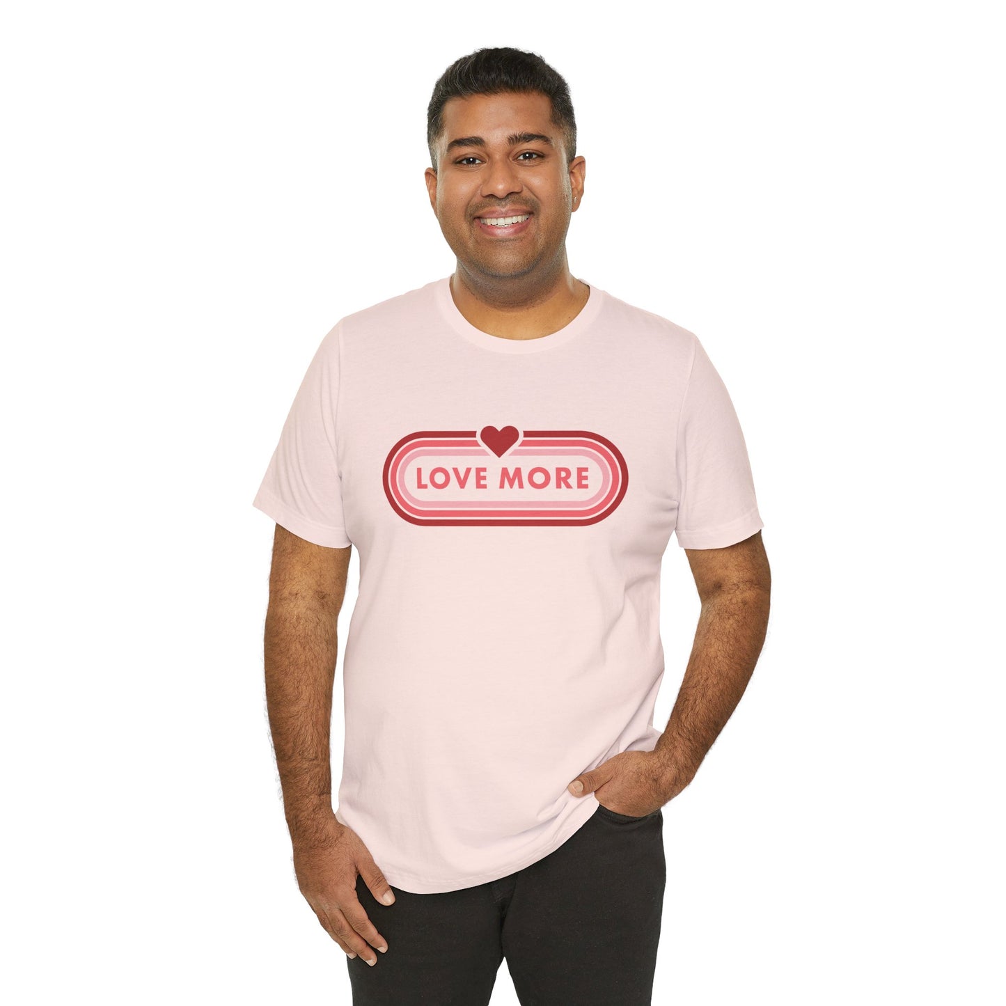 Love More (Retro) Short Sleeve Tee