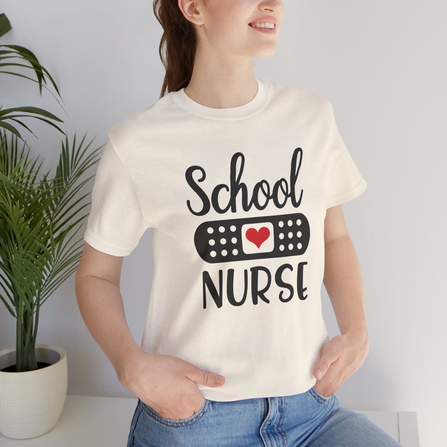 School Nurse (Black) Short Sleeve Tee