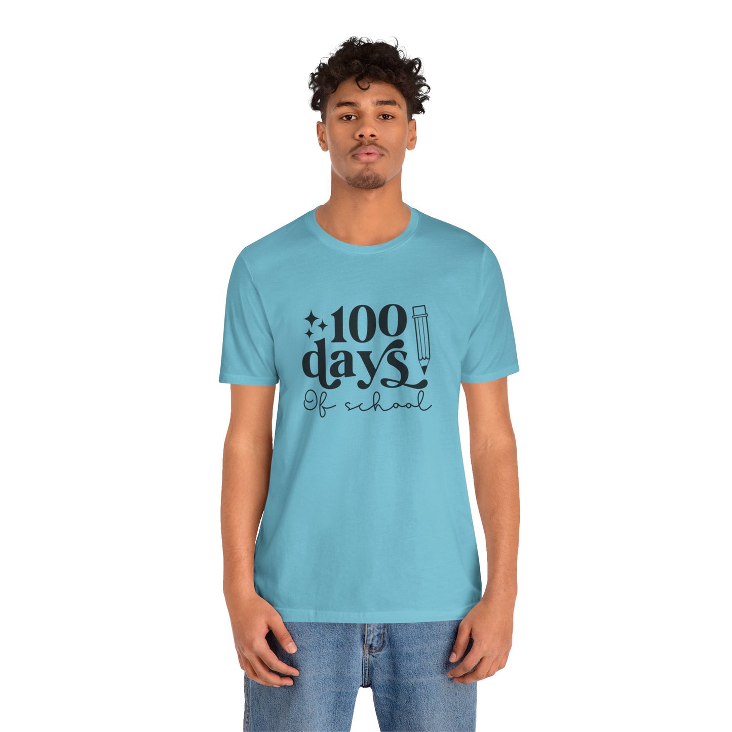 100 Days Of School Short Sleeve Tee