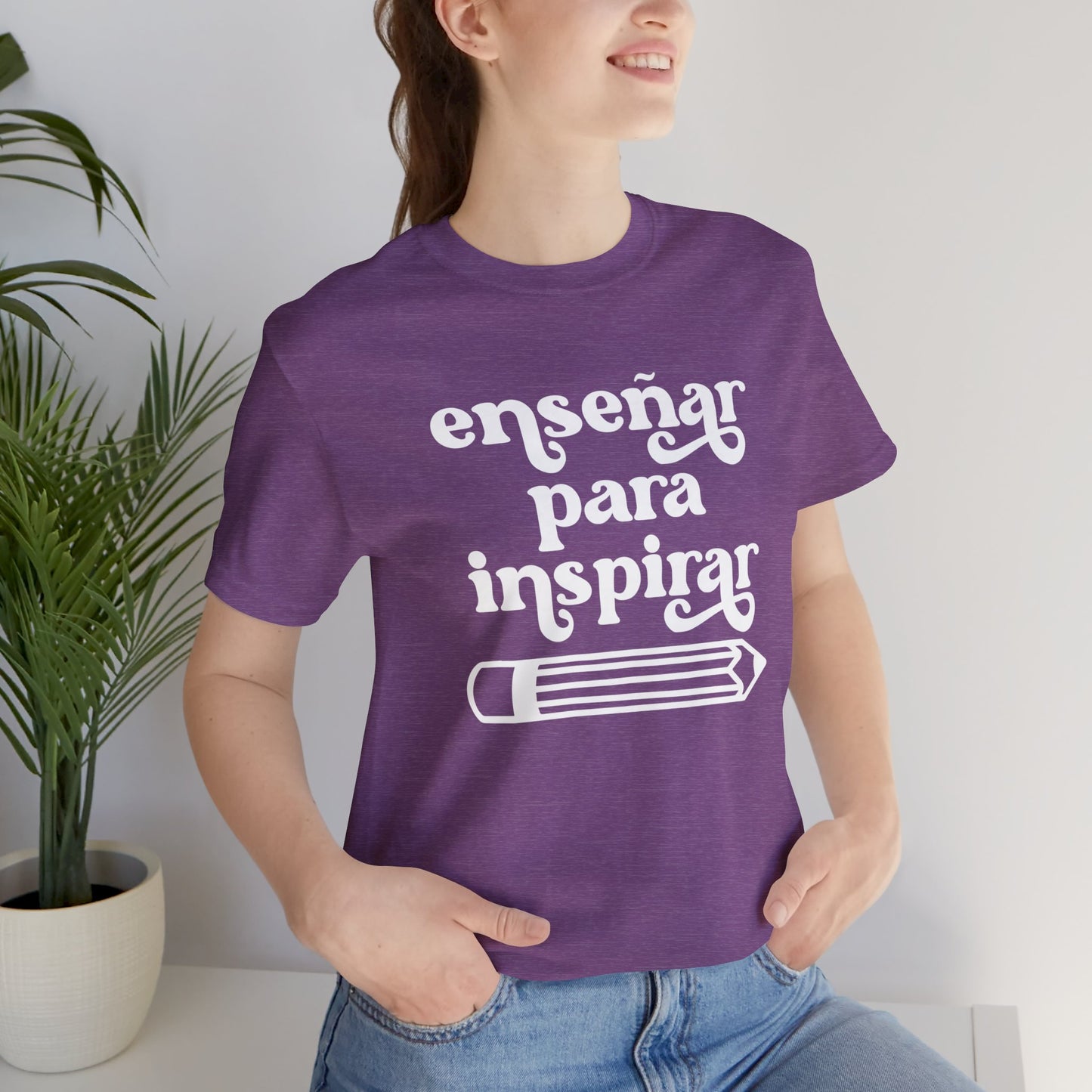 Spanish Teacher - Ensenar para Inspirar Short Sleeve Tee