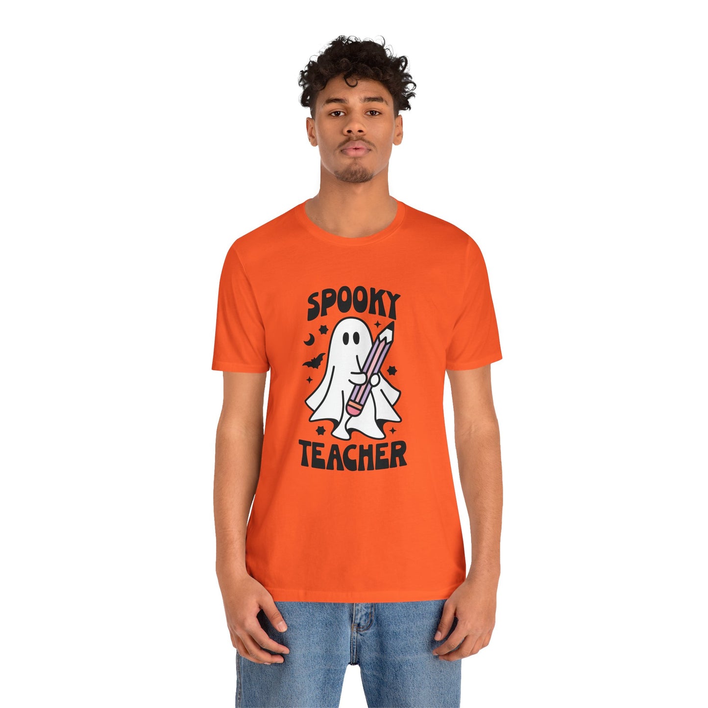 Spooky Teacher Short Sleeve Tee