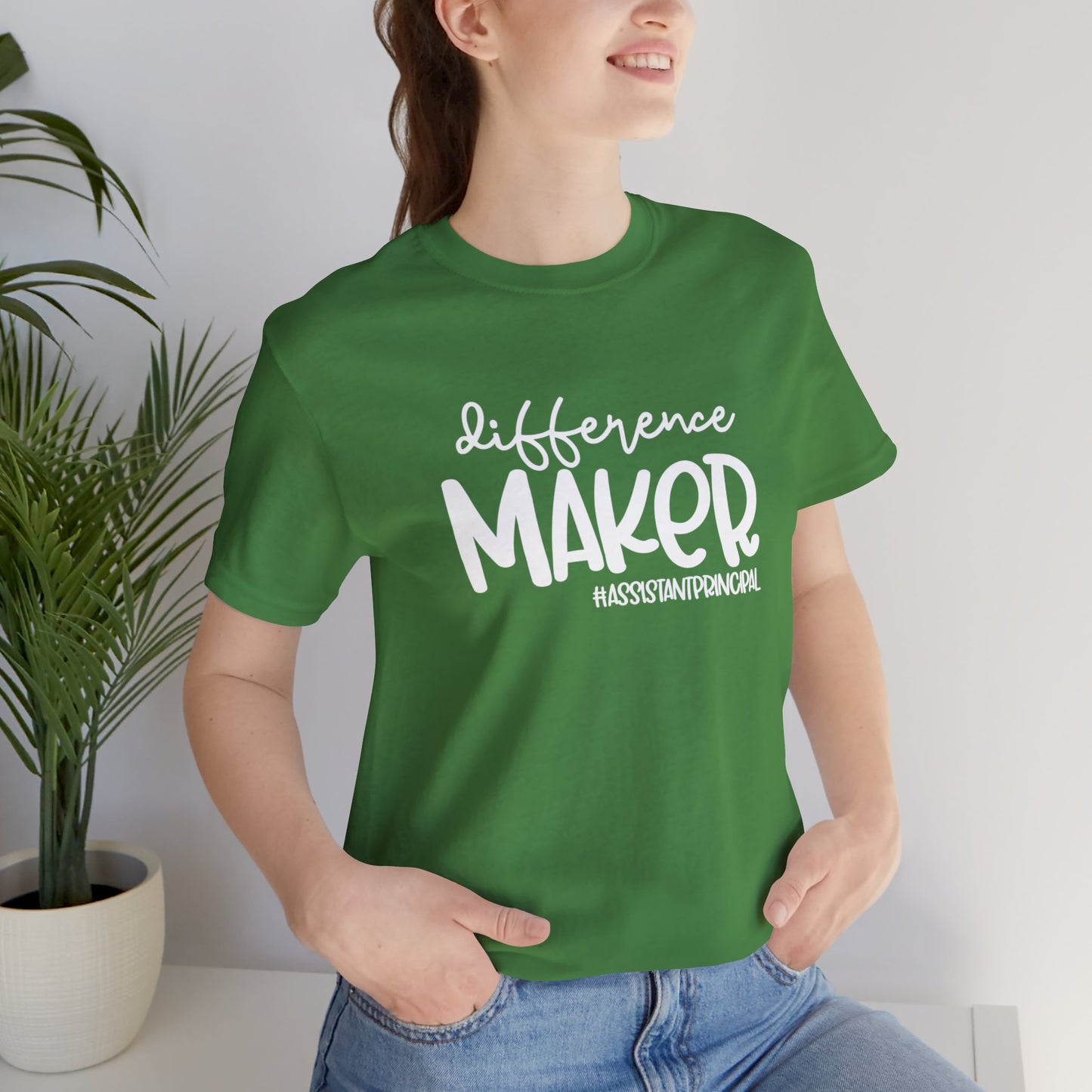 Assistant Principal Difference Maker Short Sleeve Tee