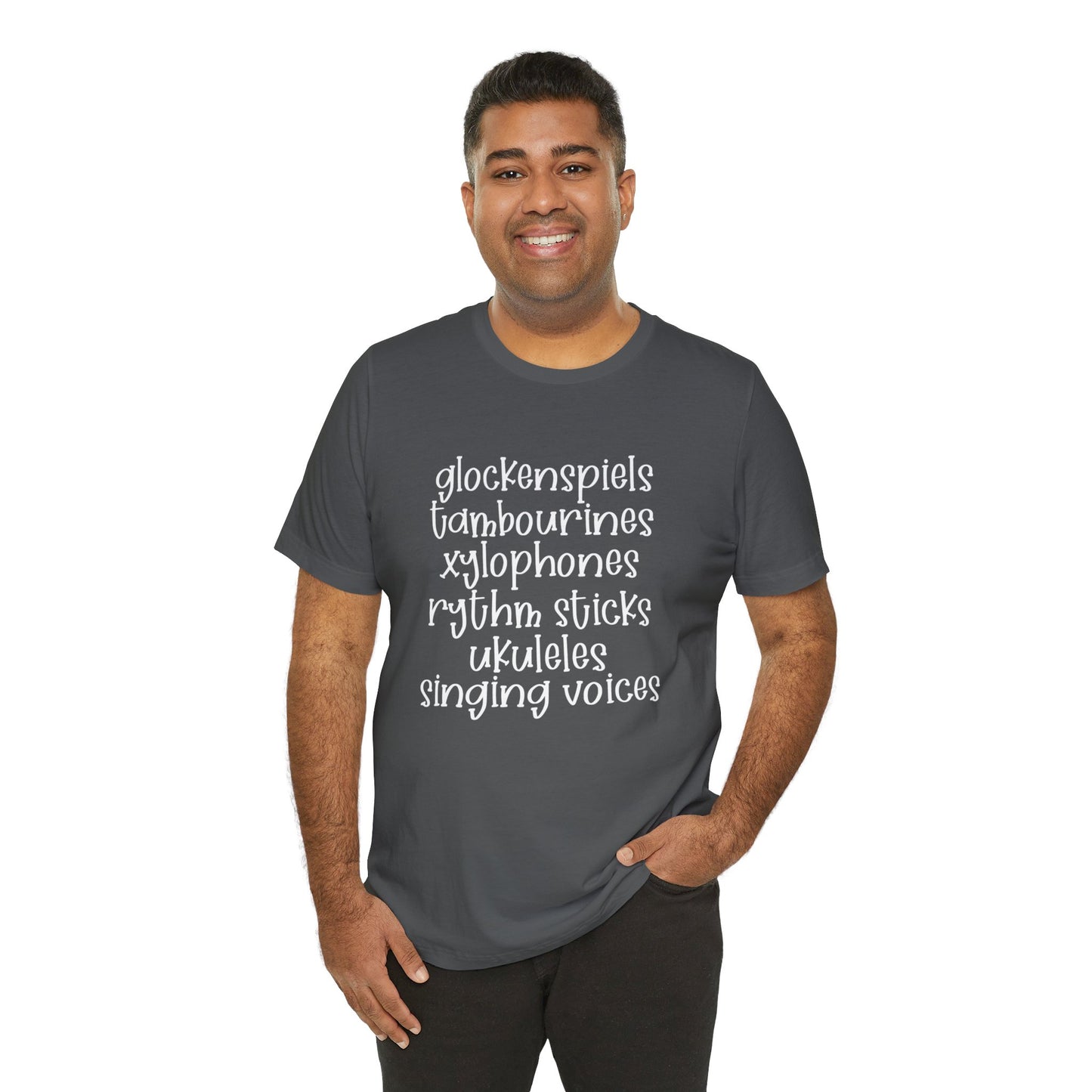 Music Teacher - Instruments Short Sleeve Tee