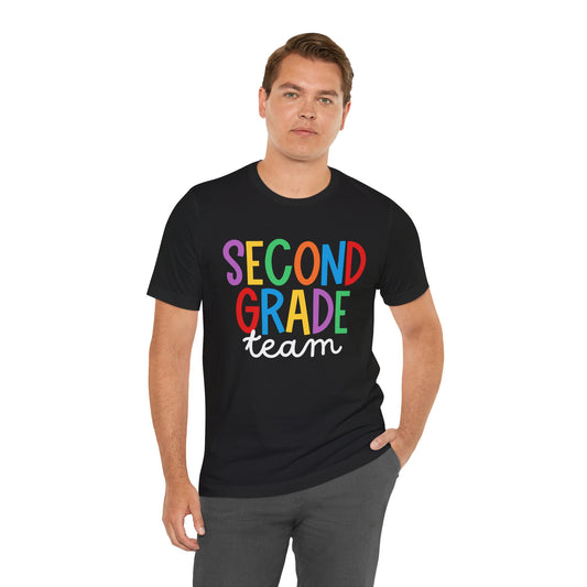 Second Grade Team Bright Short Sleeve Tee