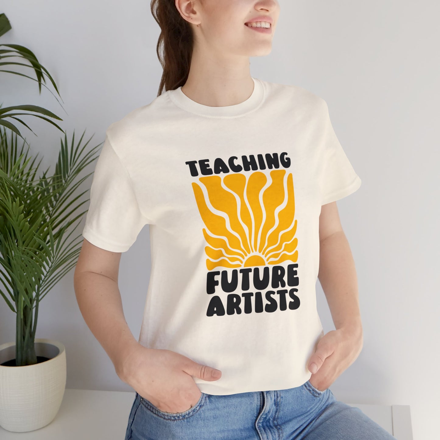 Art Teacher - Teaching Future Artists Short Sleeve Tee