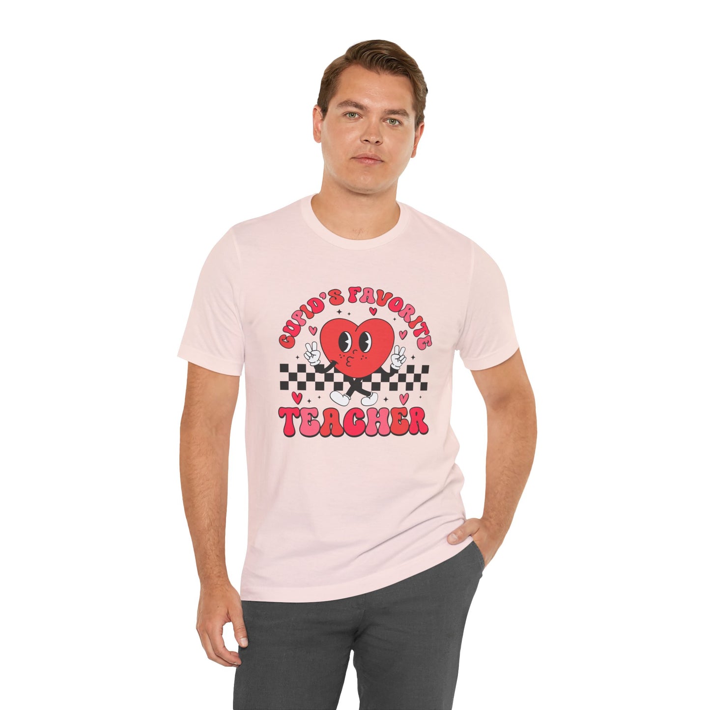 Cupid's Favorite Teacher Short Sleeve Tee