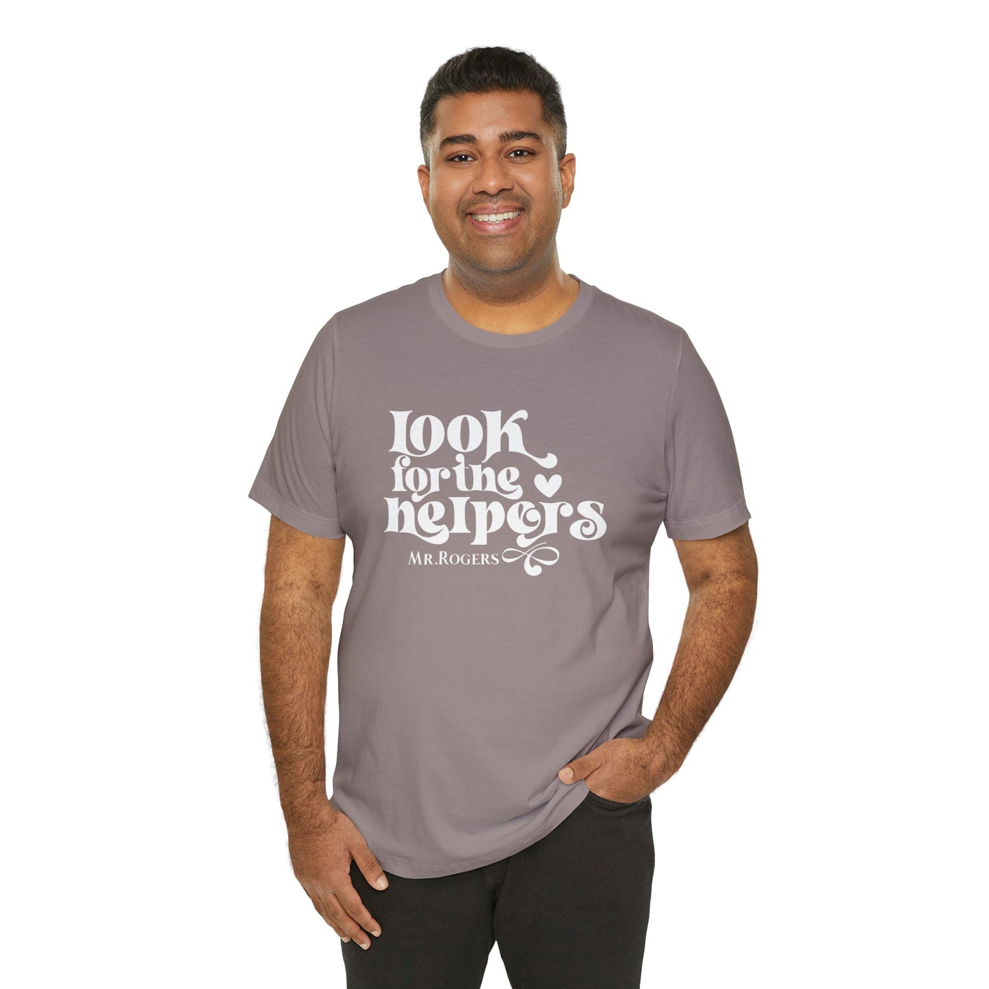 Look For The Helpers (Mr. Rogers) Short Sleeve Tee