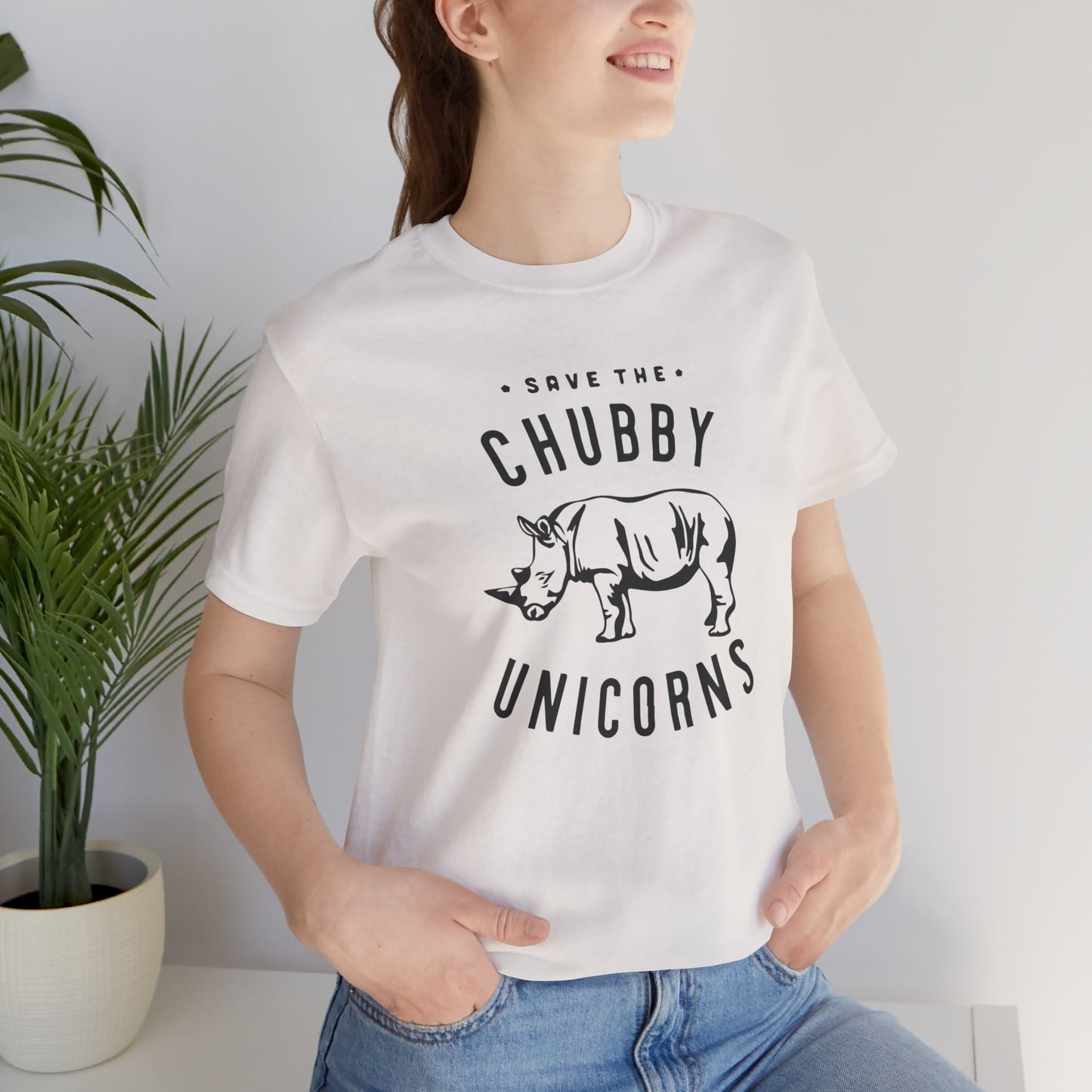 Save The Chubby Unicorns Short Sleeve Tee